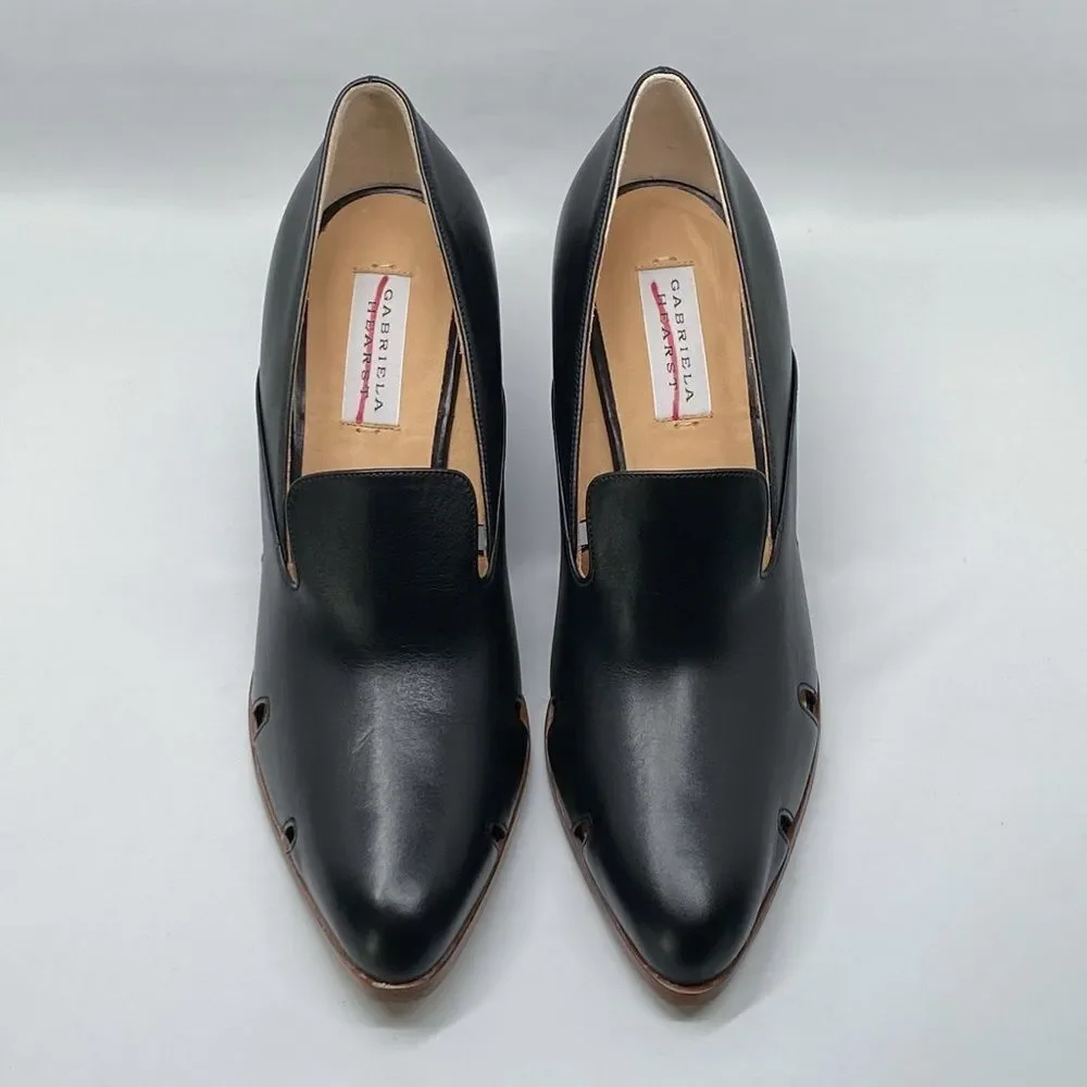 Gabriela Hearst Eliza 80MM Leather Loafers size 39